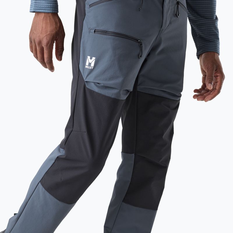 Мъжки панталони за трекинг Millet Seneca XCS200 shadow blue/black 4