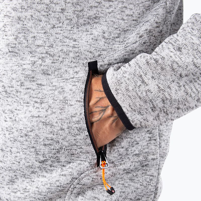 Мъжки поларен суитшърт Aulp Navoy Melanged Knit grey 5