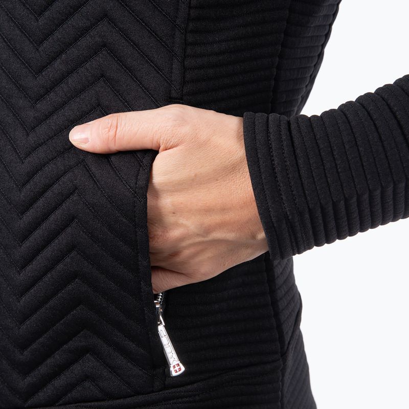 Дамски суитшърт  Aulp Simix Jacquard Knit black 7