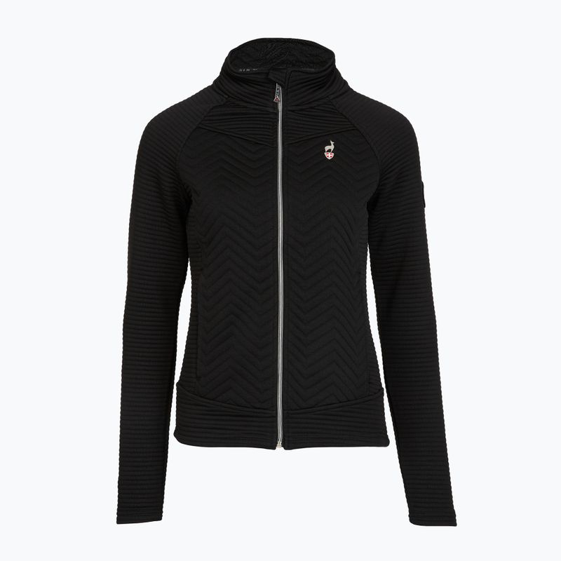 Дамски суичър Aulp Simix Jacquard Knit black 3