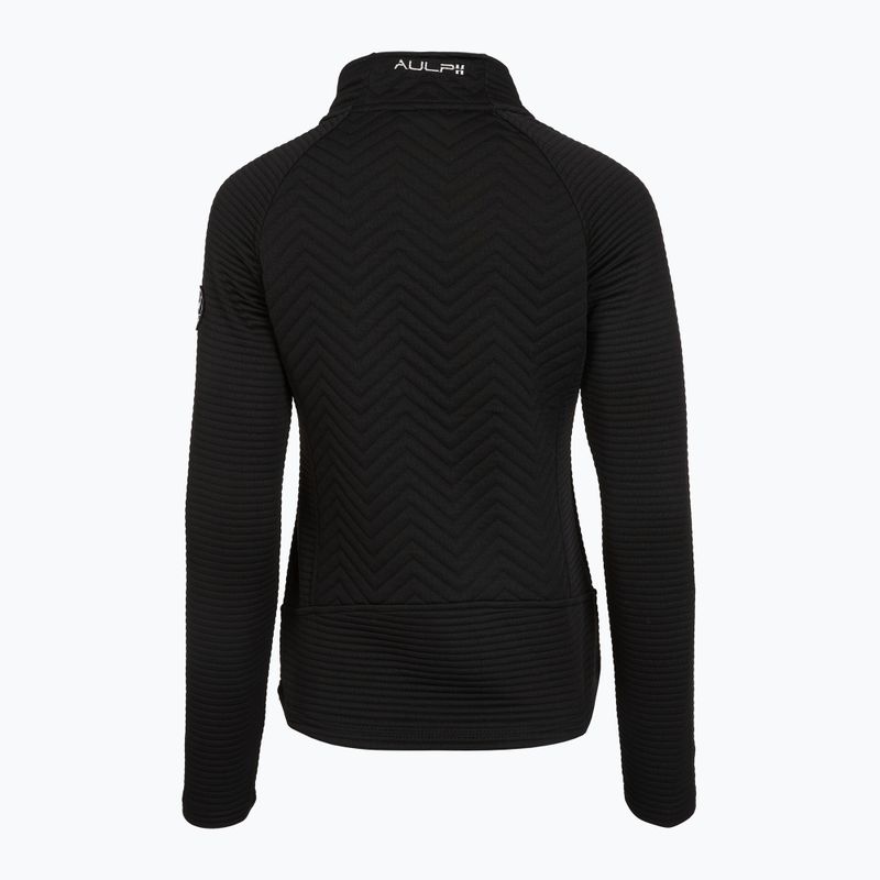 Дамски суичър Aulp Simix Jacquard Knit black 4