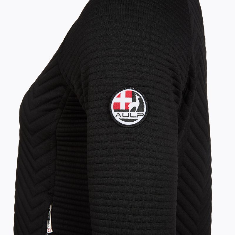 Дамски суичър Aulp Simix Jacquard Knit black 5