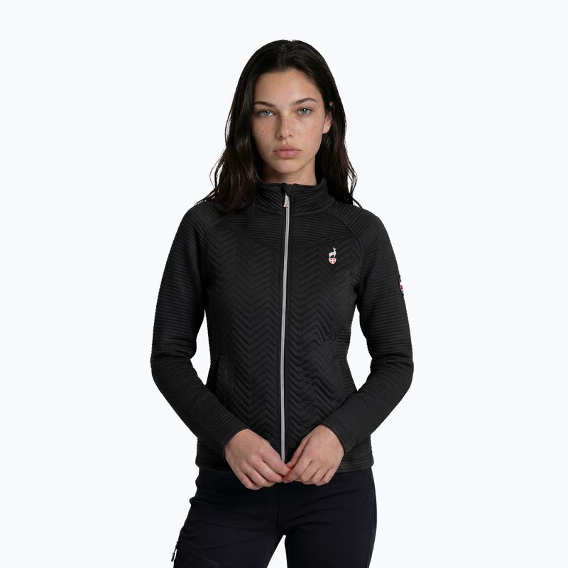 Дамски суитшърт  Aulp Simix Jacquard Knit black 2