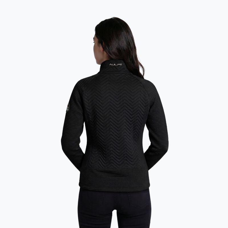 Дамски суитшърт  Aulp Simix Jacquard Knit black 4