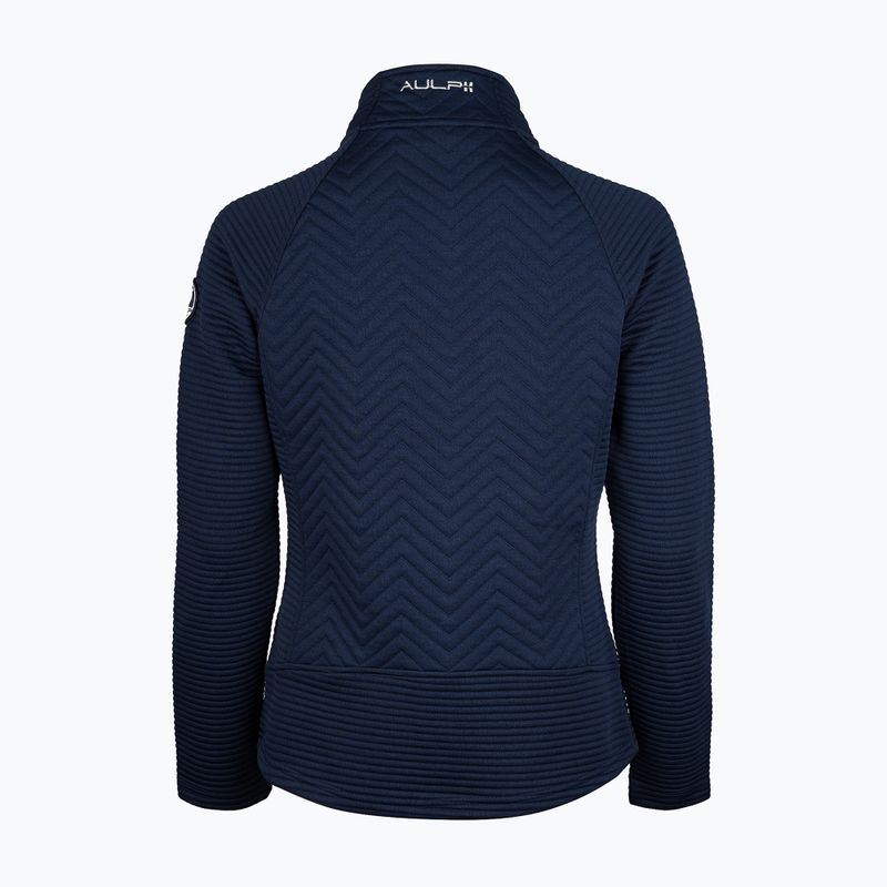 Дамски суитшърт Aulp Simix Jacquard Navy 4