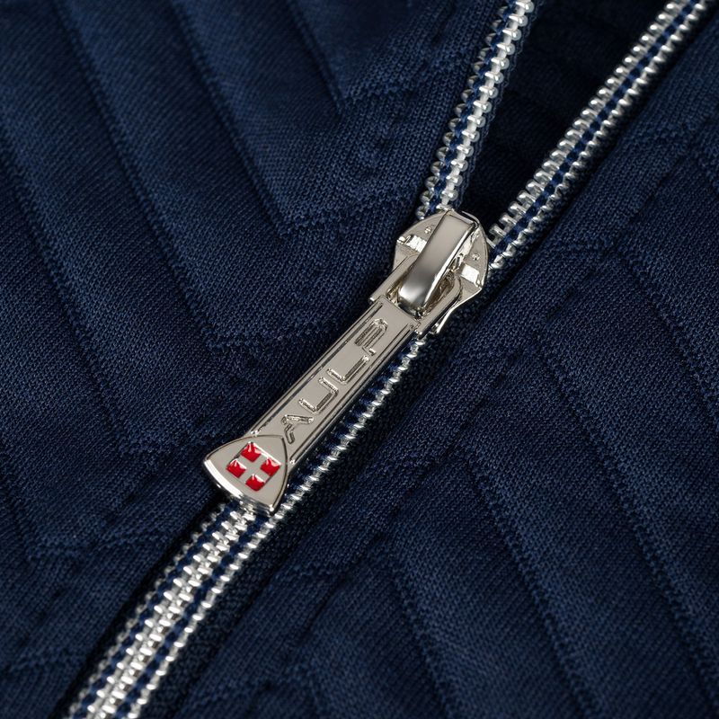 Дамски суитшърт Aulp Simix Jacquard Navy 5