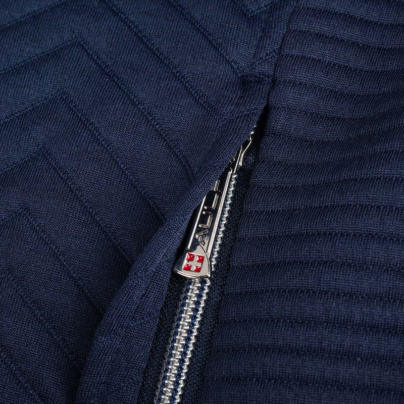 Дамски суитшърт Aulp Simix Jacquard Navy 6