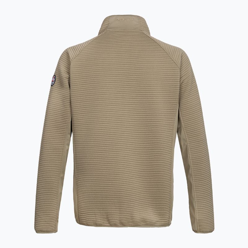 Мъжко яке за вятър Aulp Numix Jacquard Knit light khaki 6