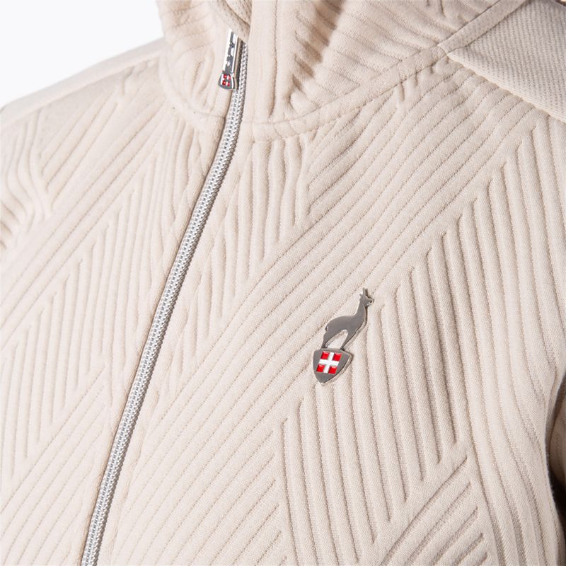 Дамско яке за вятър Aulp Simix Jacquard Knit sand 3