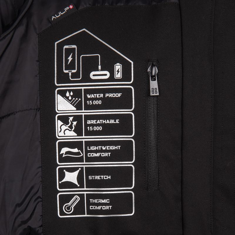 Дамско скиорско яке Aulp Sandi Ski black 9