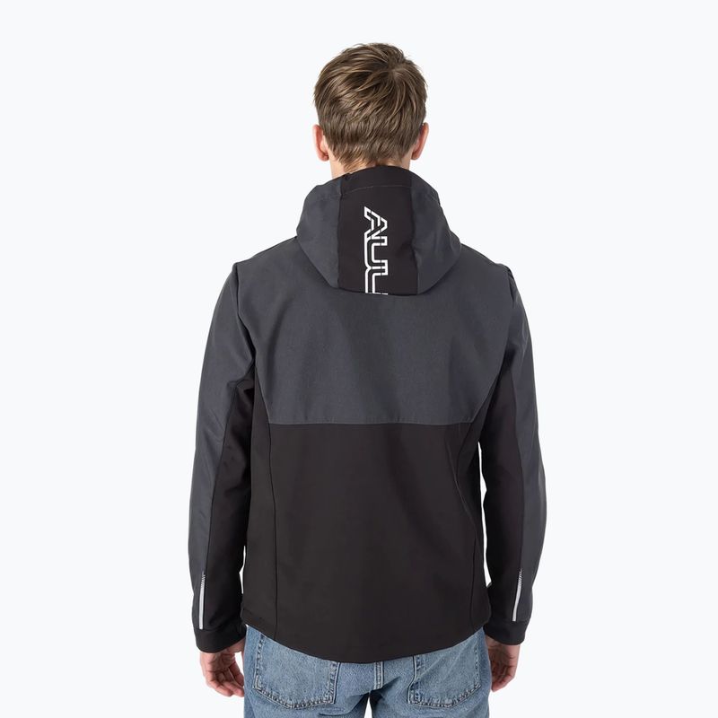 Мъжко софтшел яке Aulp Tiago anthracite melange 2