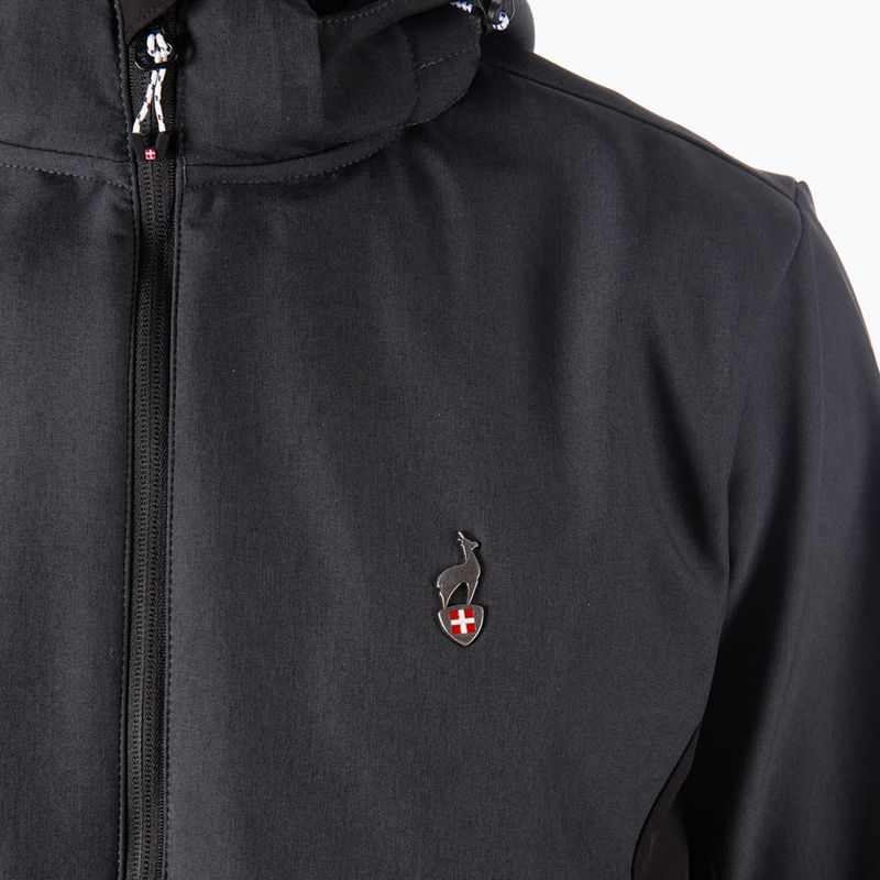 Мъжко софтшел яке Aulp Tiago anthracite melange 9