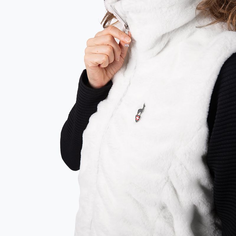 Дамско яке за вятър Aulp Vampa Faux Fur snow 3