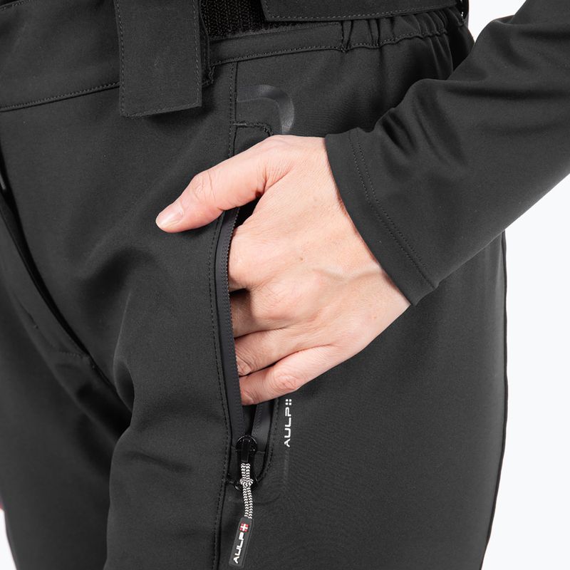 Дамски скиорски панталони Aulp Velen Softshell Ski black 5