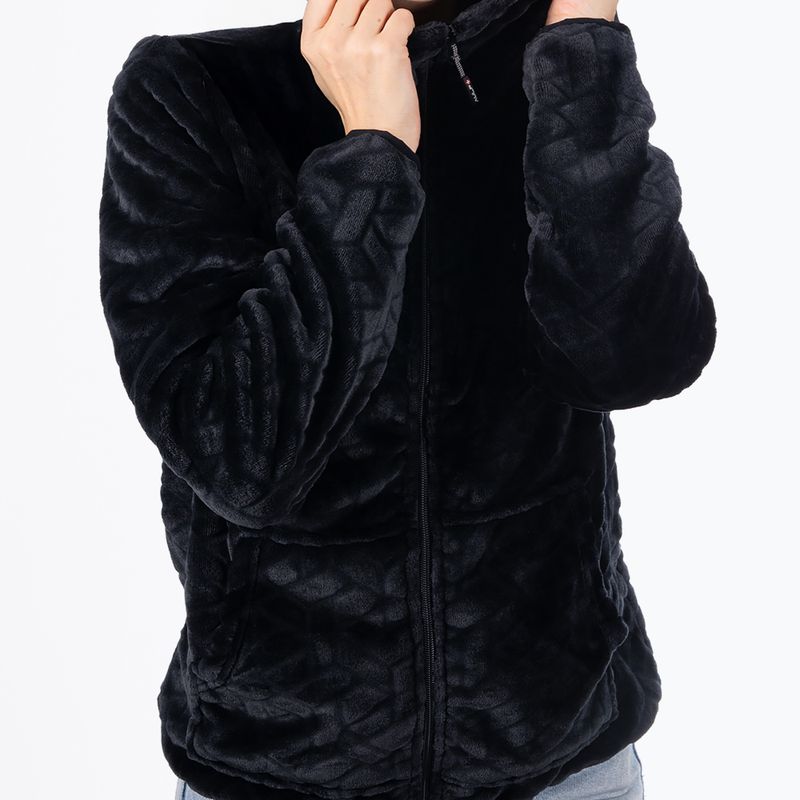 Дамски суитшърт Aulp Virlo Coral Fleece black 4