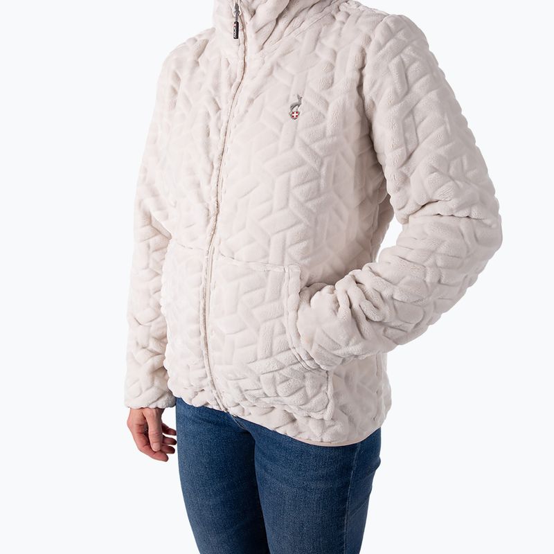 Дамски суитшърт Aulp Virlo Coral Fleece sand 3