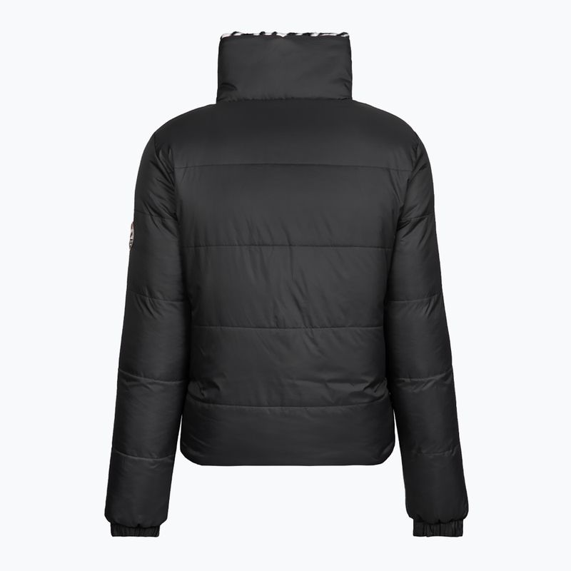 Дамско ватирано яке Aulp Verev Reversible Down black 11