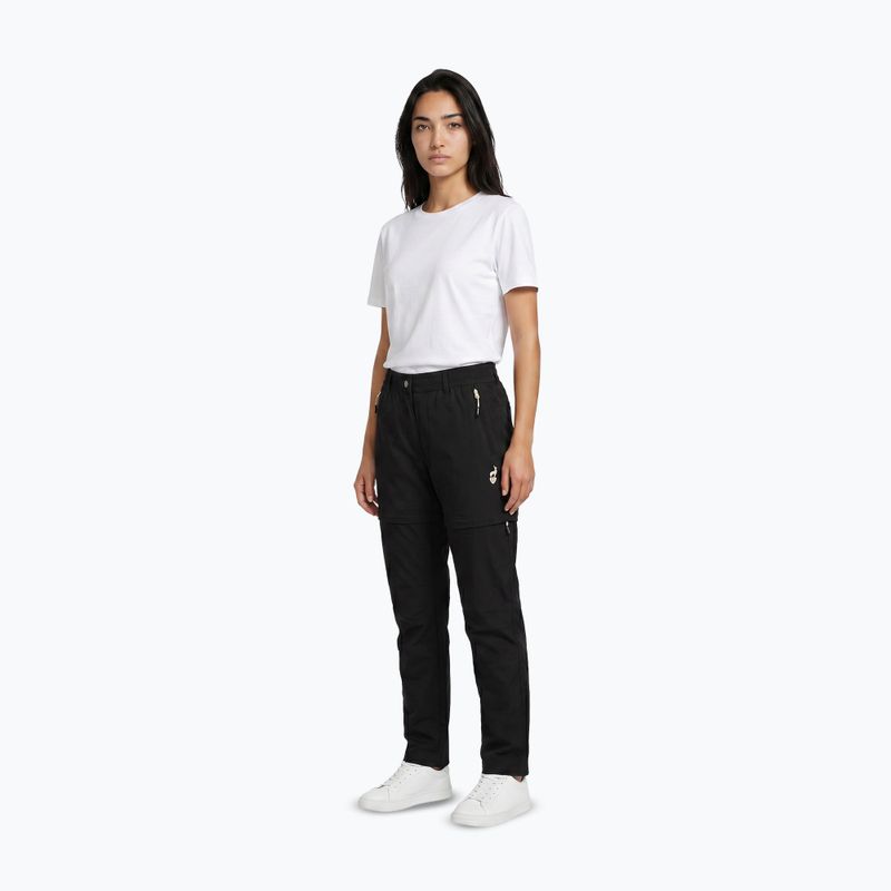 Дамски панталони за трекинг Aulp Bonny Zip-Off black 2