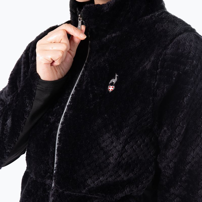 Дамски суитшърт Aulp Becco Coral Fleece black 5