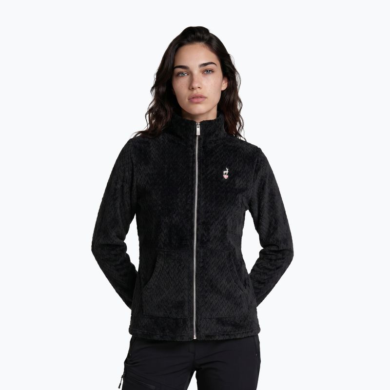 Дамски суитшърт Aulp Becco Coral Fleece black 2