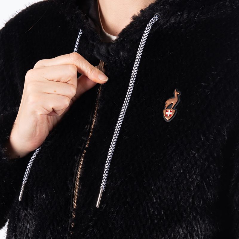 Дамско зимно яке Aulp Candy Faux Fur black 4