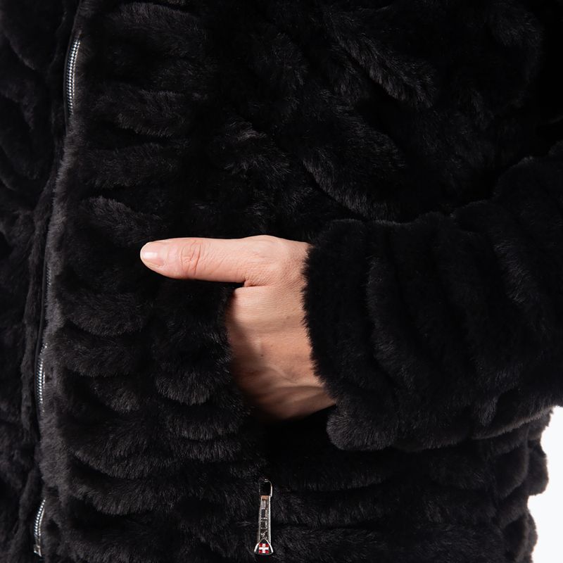 Дамско зимно яке Aulp Candy Faux Fur black 5