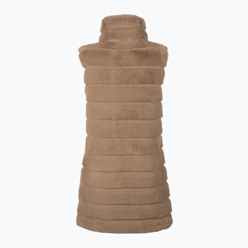 Дамски елек Aulp Carra Faux Fur taupe 8