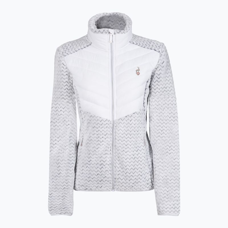 Дамско хибридно яке Aulp Clem Hooded Hybrid white 3