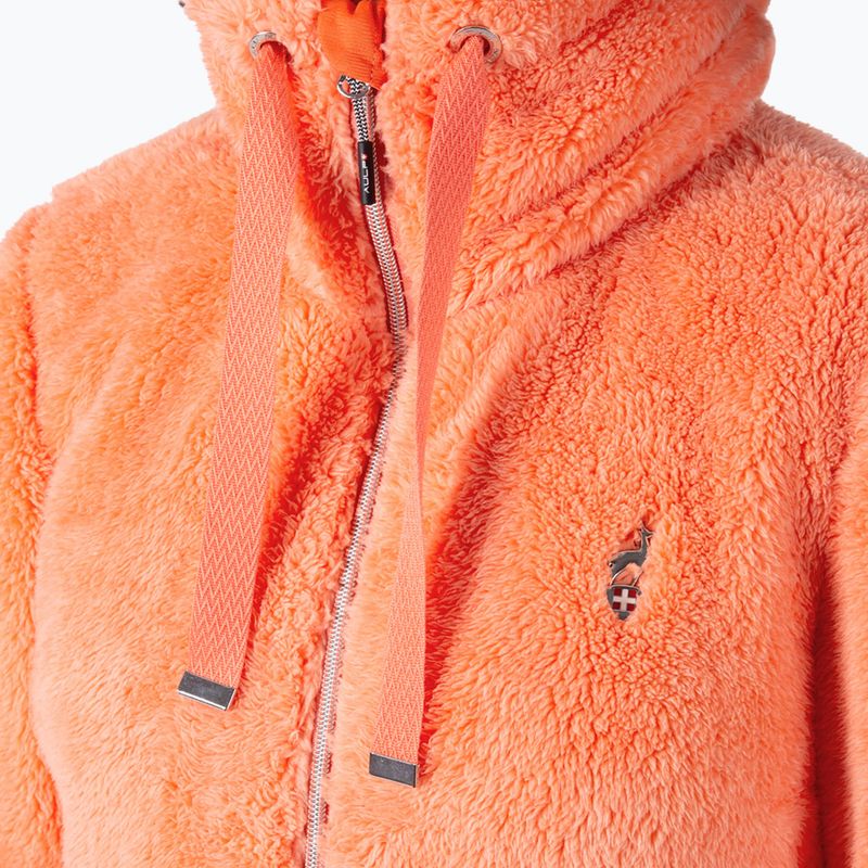 Дамски суитшърт Aulp Visha Coral Fleece hibiscus 4