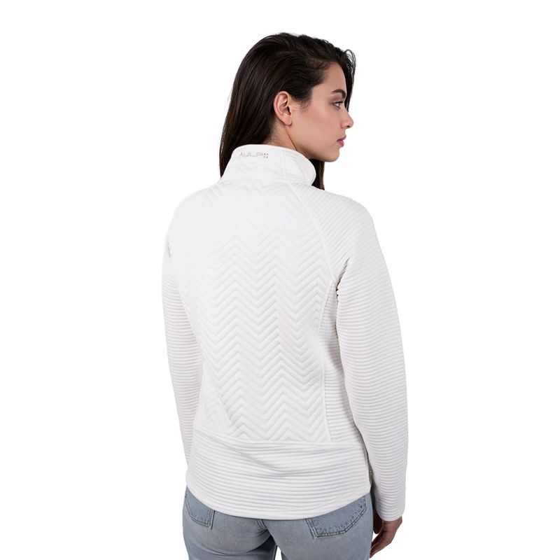 Дамски суитшърт  Aulp Simix Jacquard Knit white 3