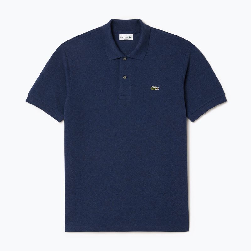 Мъжка поло тениска Lacoste L1264 dark indigo blue 5