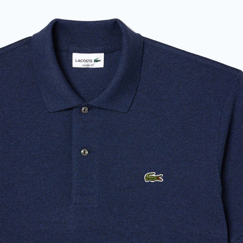 Мъжка поло тениска Lacoste L1264 dark indigo blue 6
