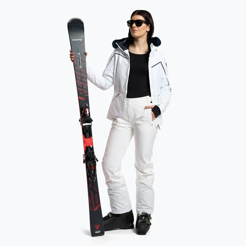 Дамски ски панталони Rossignol Elite white 2