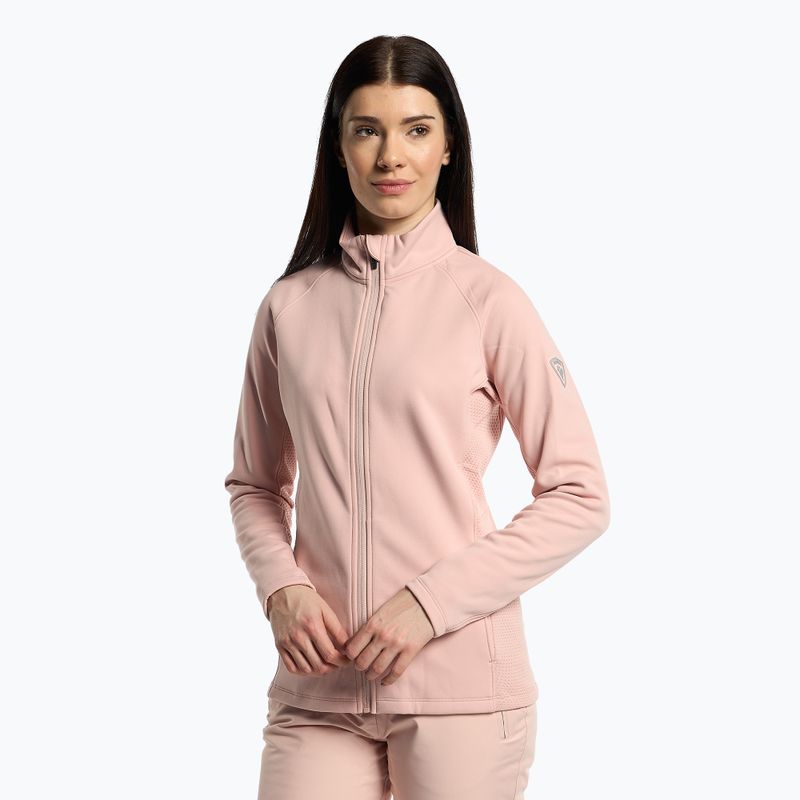 Дамски ски суитшърт Rossignol Classique Clim pink