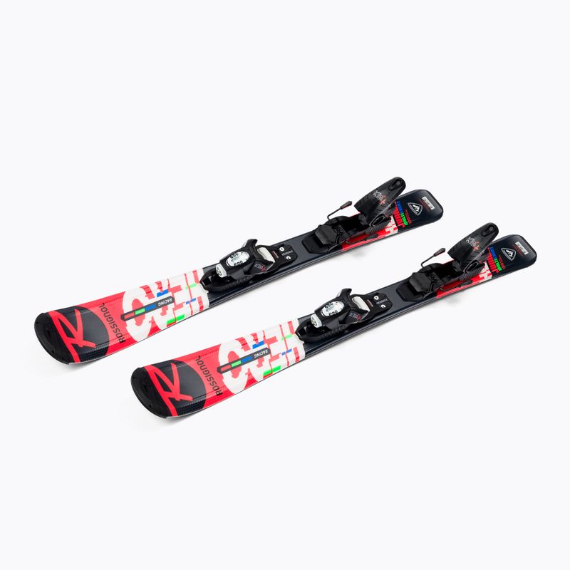 Детски ски за спускане Rossignol Hero JR 100-130 + KID4 4