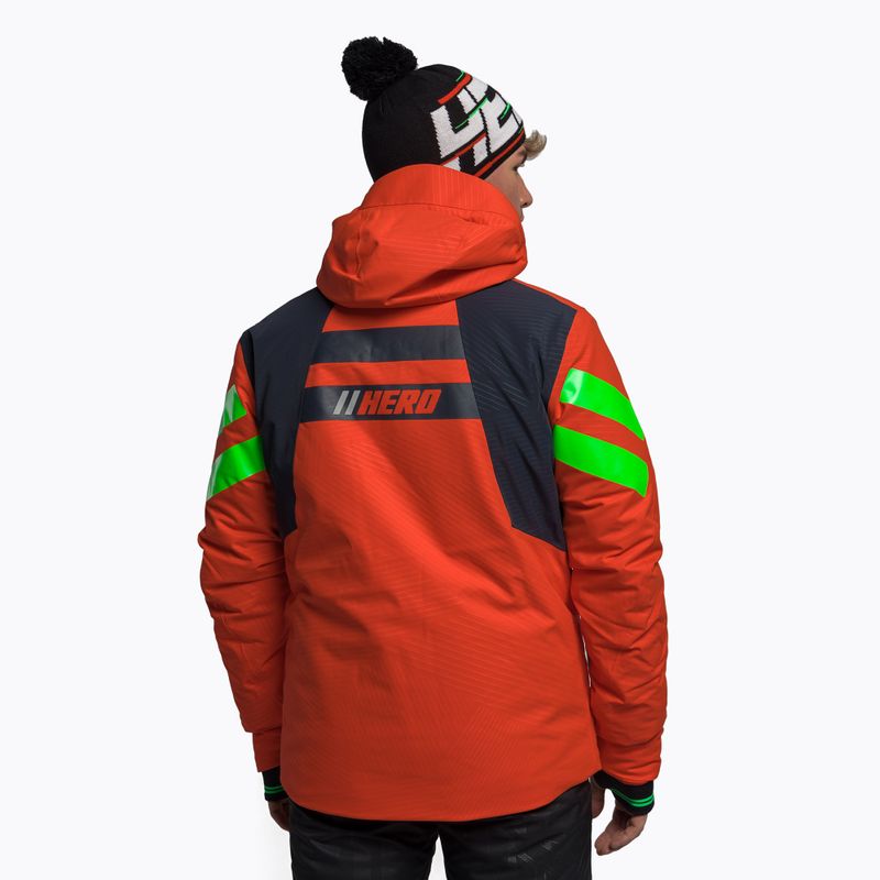 Мъжко ски яке Rossignol Hero Aile Jkt neon red 4