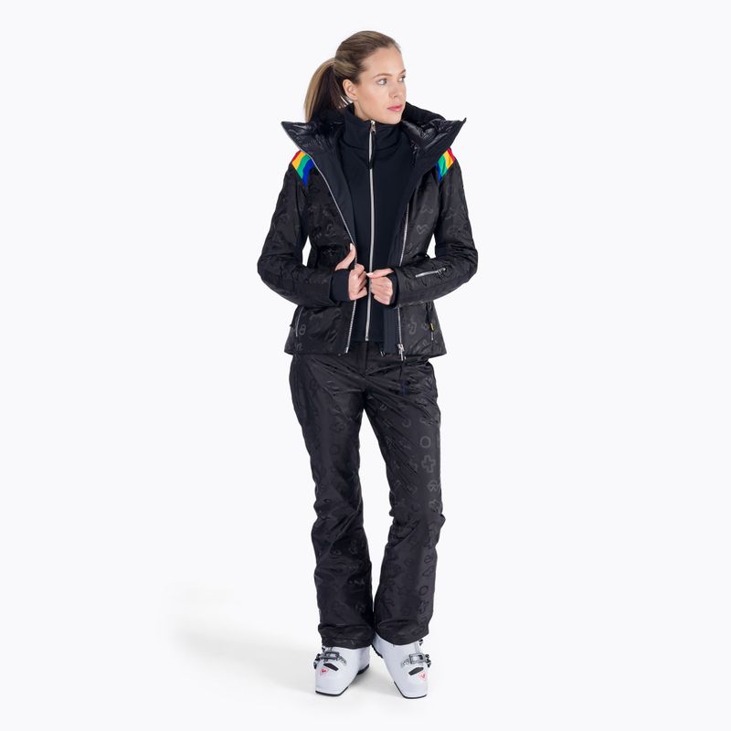 Дамско ски яке Rossignol W Rainbow black 2