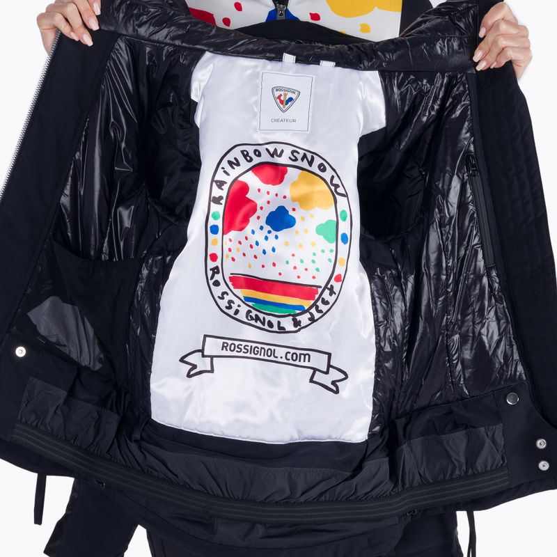 Дамско ски яке Rossignol W Rainbow black 9