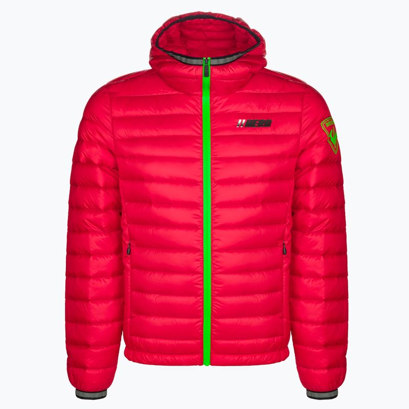 Мъжки пухени якета Rossignol Verglas Hero Hood neon red 14