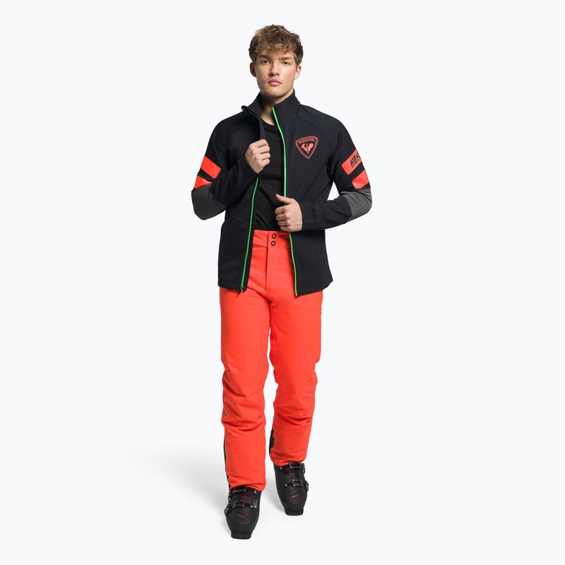 Мъжки ски панталони Rossignol Hero Ski neon red 2