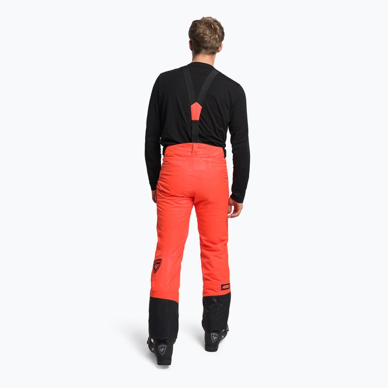 Мъжки ски панталони Rossignol Hero Ski neon red 4