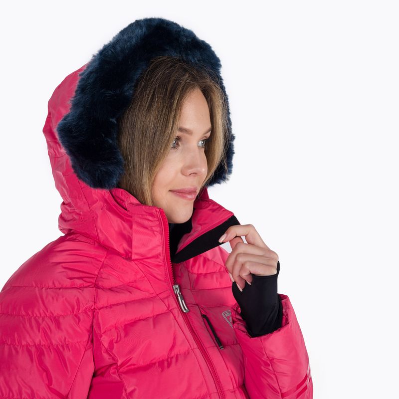 Дамско ски яке Rossignol W Rapide Pearly paradise pink 4