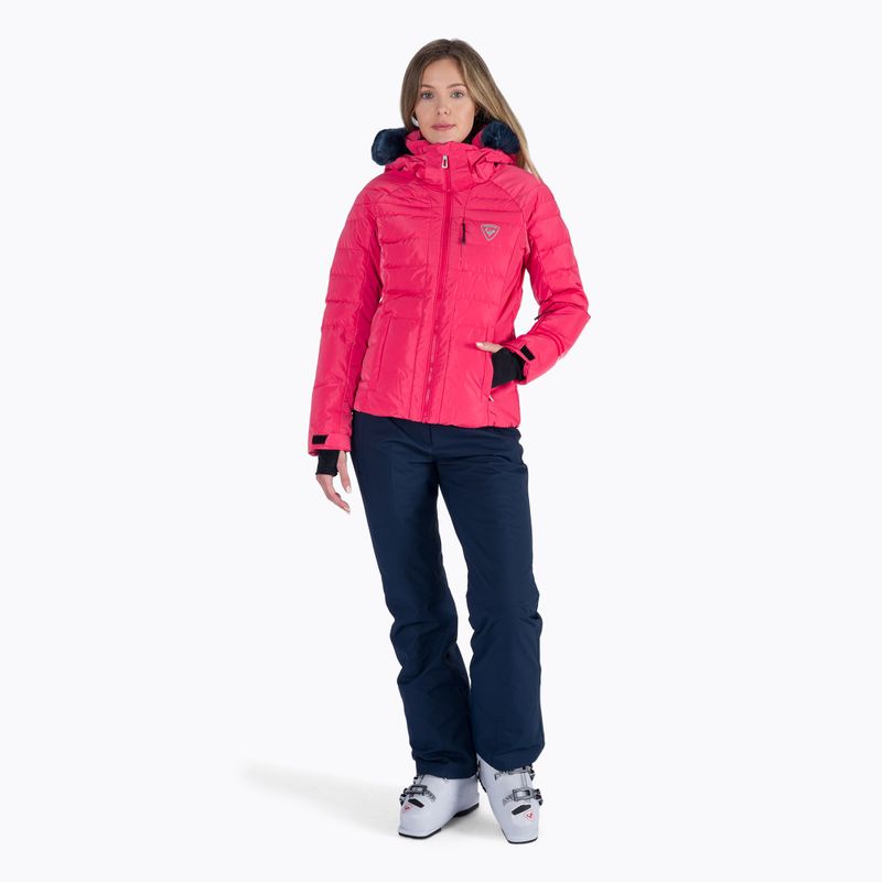 Дамско ски яке Rossignol W Rapide Pearly paradise pink 9