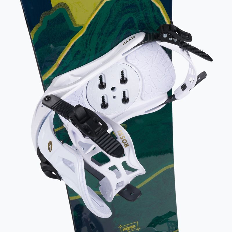 Дамски сноуборд Rossignol Myth + свръзки Myth S/M black/green 6