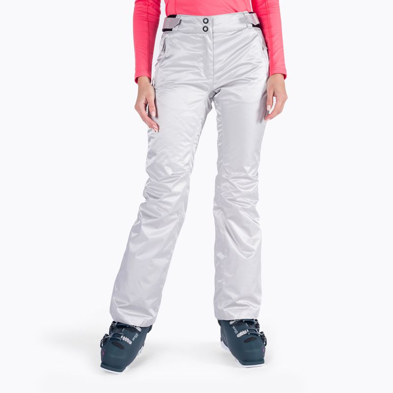Дамски ски панталони Rossignol Ski Metallic silver