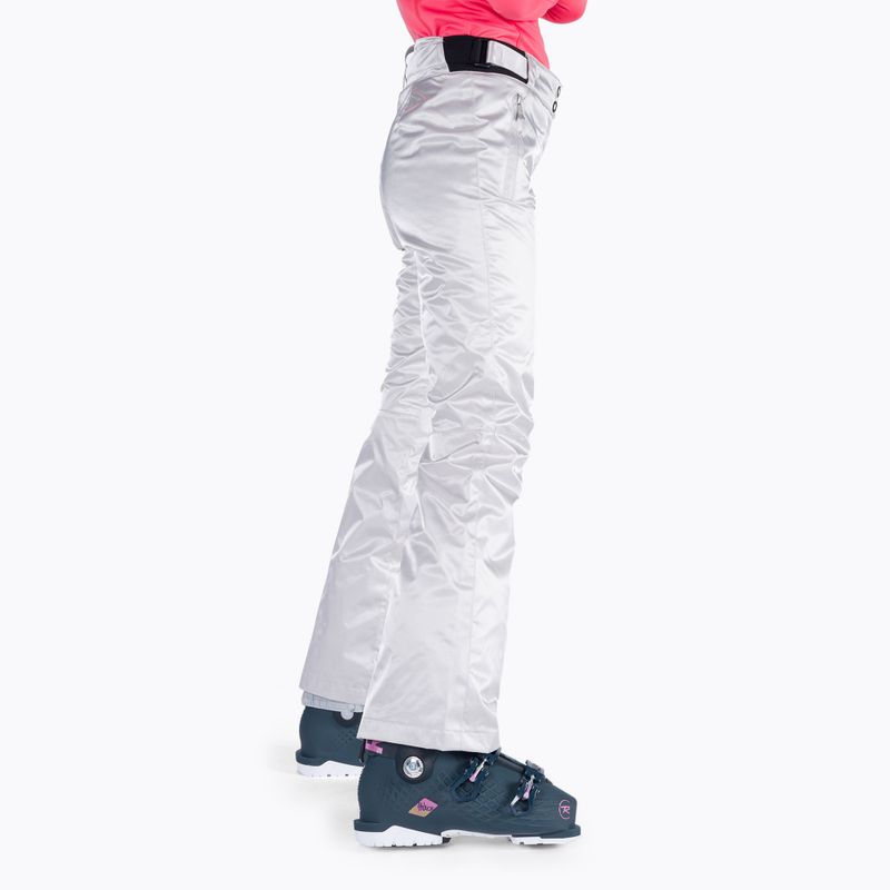 Дамски ски панталони Rossignol Ski Metallic silver 2