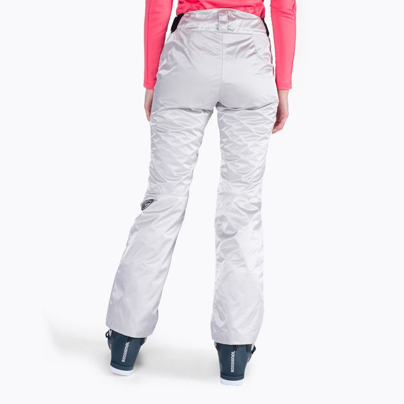 Дамски ски панталони Rossignol Ski Metallic silver 3