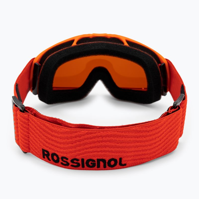 Rossignol Raffish S оранжеви/оранжеви детски ски очила 3