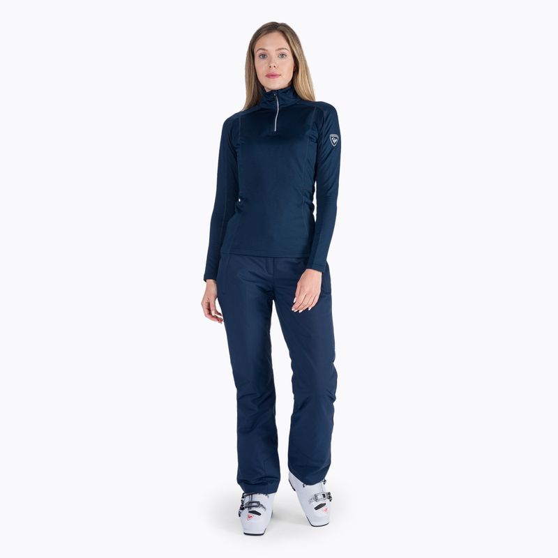 Дамски термо потник Rossignol Classique 1/2 Zip navy 6