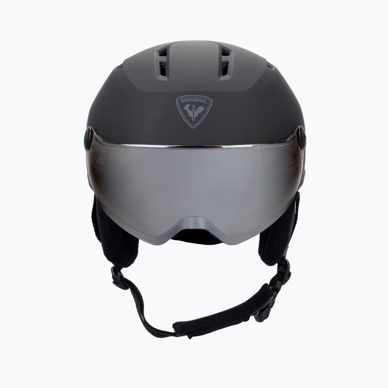 Ски каска Rossignol Fit Visor Impacts black/orange/silver 2